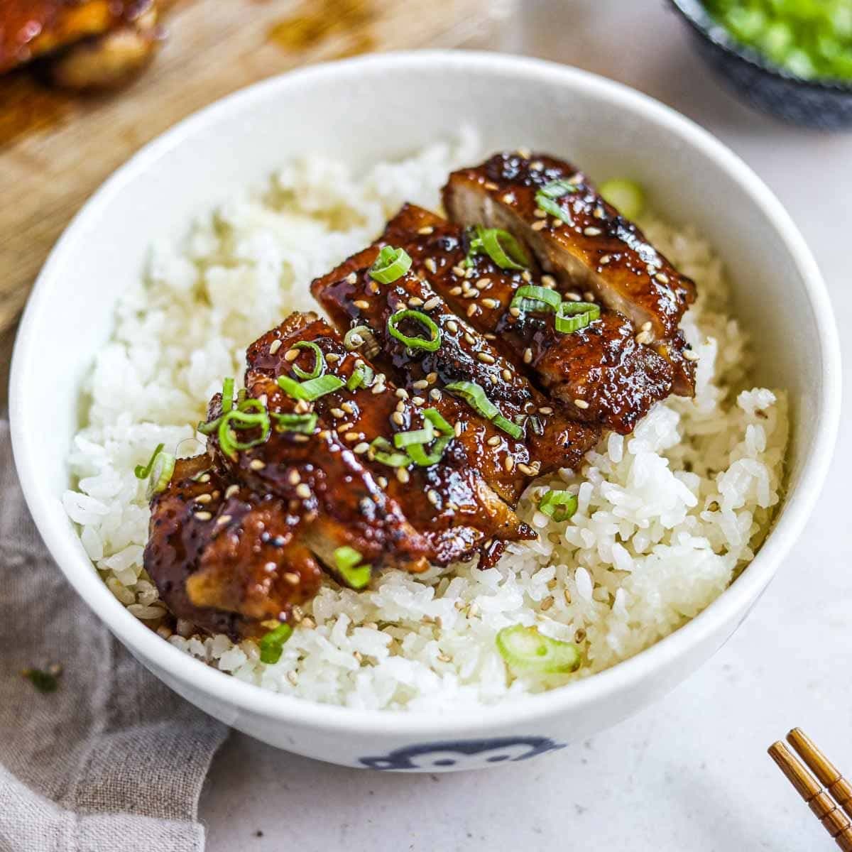 Teriyaki Chicken Rice Bowl